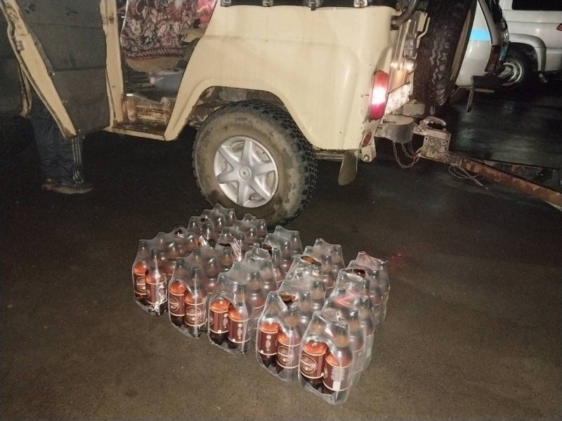 В Туве сотрудниками полиции пресечены факты незаконной перевозки алкогольной продукции